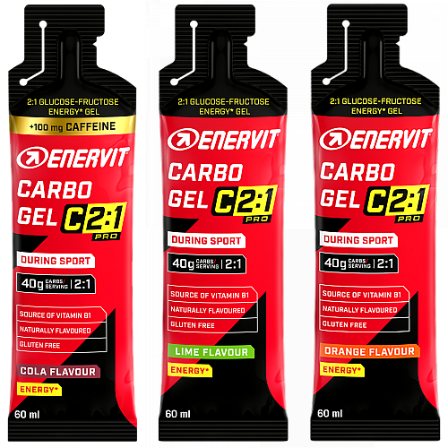 ENERVIT Carbo Gel C2:1 Pro Testpaket