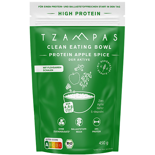 TZAMPAS Clean Eating Bowl l Protein Apple Spice | DE-KO-006