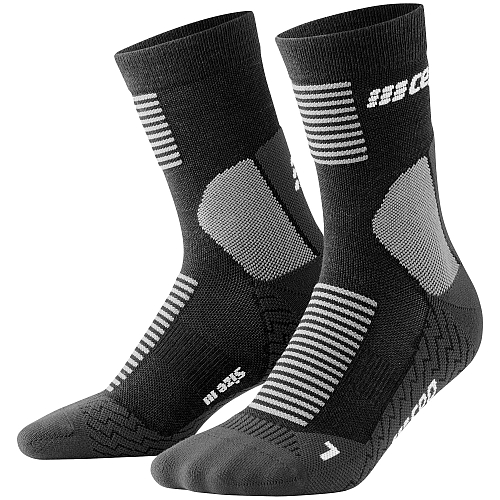 CEP Cold Weather Mid Cut Compression Socks Damen | Black