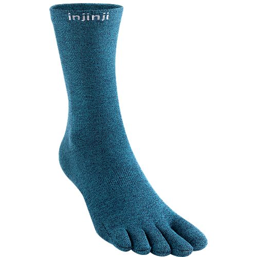 Injinji Liner Crew Zehensocken | Ultrad�nn | Ocean Blau