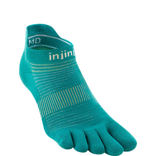 Injinji Run Lightweight No Show Zehensocken | D�nn | Atlantis
