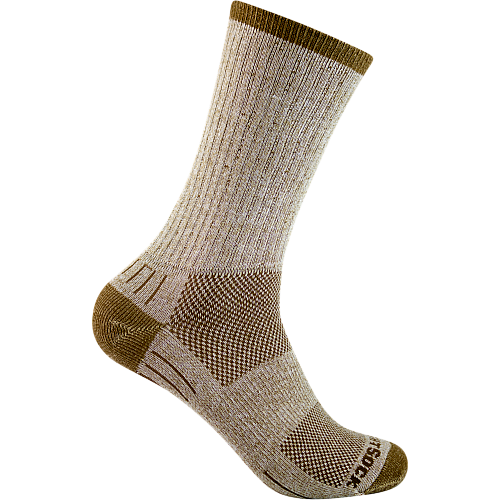 WRIGHTSOCK Adventure Crew | Dick | Khaki Marl