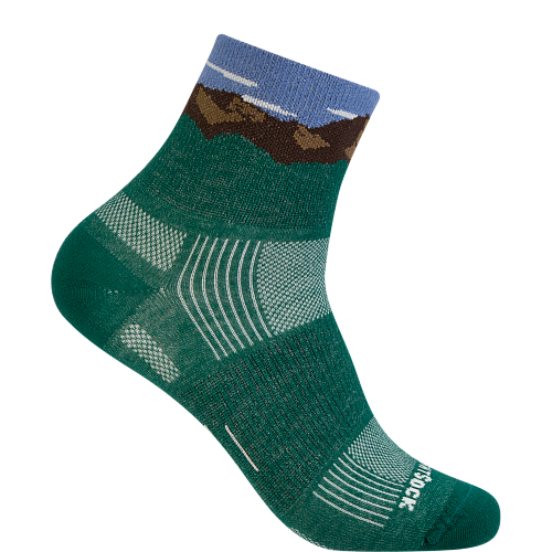 WRIGHTSOCK Stride Quarter | Mitteldick | Green Mountain Valley