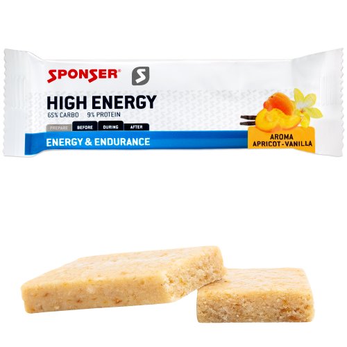 Aprikose Vanille High Energy Bar 45 g Riegel Sponser