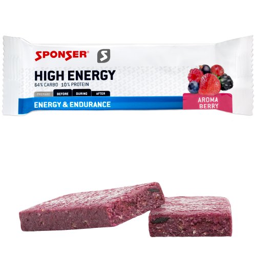 Berry High Energy Bar 45 g Riegel Sponser