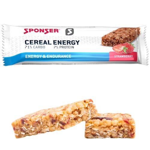 Erdbeere Cereal Energy Plus Bar Sponser