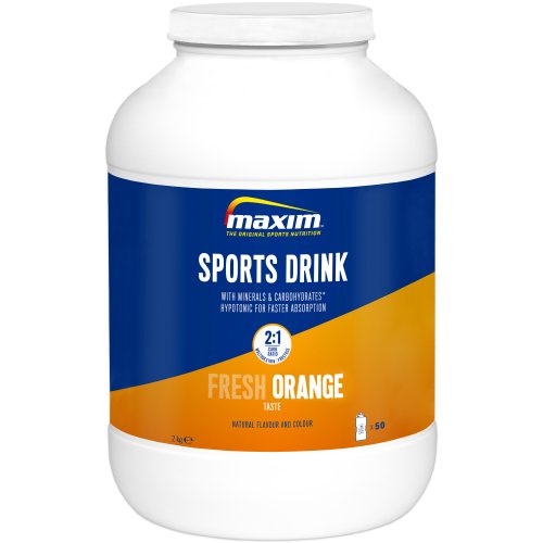 MAXIM Energy Sports Drink Fresh Orange, 2000 g Dose