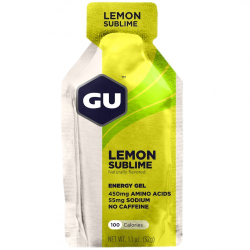 Zitrone 32 g Beutel Energy Gel GU