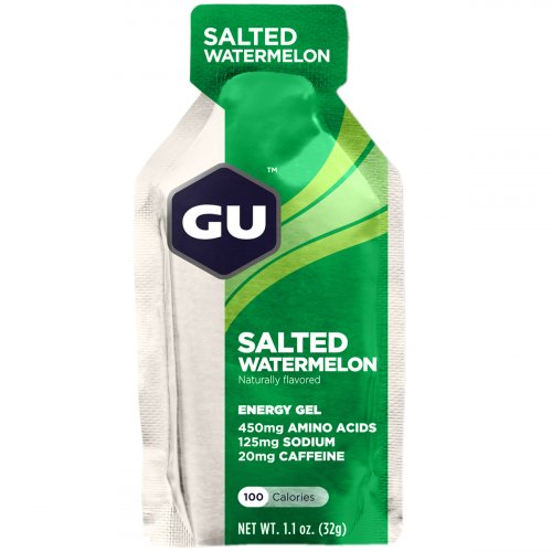 Salzige Wassermelone 32 g Beutel Energy Gel GU