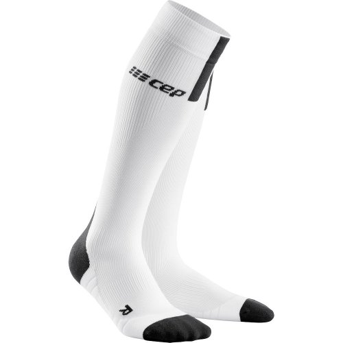 CEP Run 3.0 Compression Socks Damen | White Dark Grey