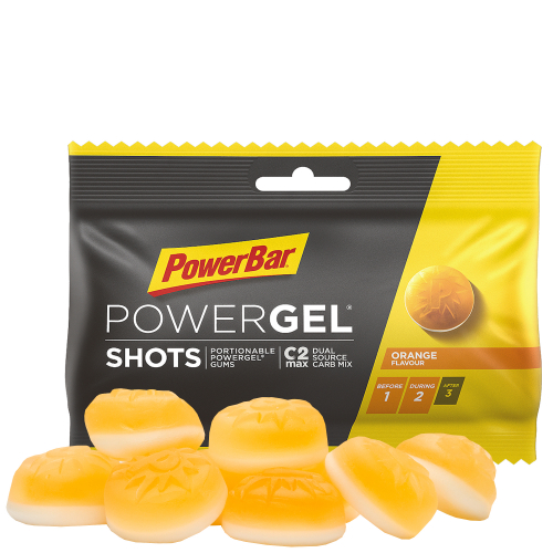 PowerBar PowerGel Shots Orange 60 g Beutel