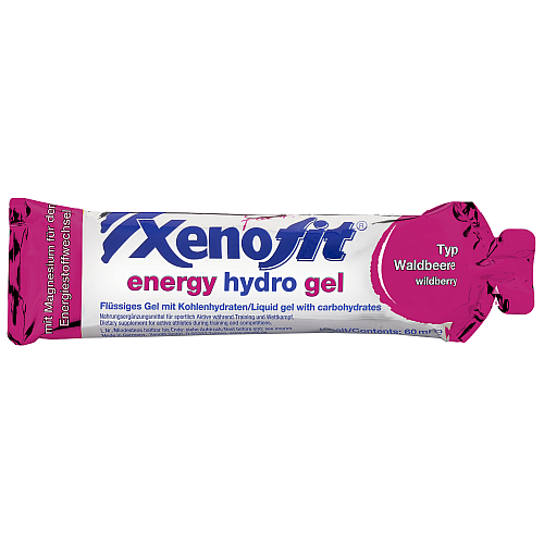 Xenofit Energy Hydro Gel Waldbeere 60 ml Beutel