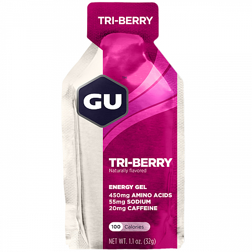GU Energy Gel Testpaket Tri Berry