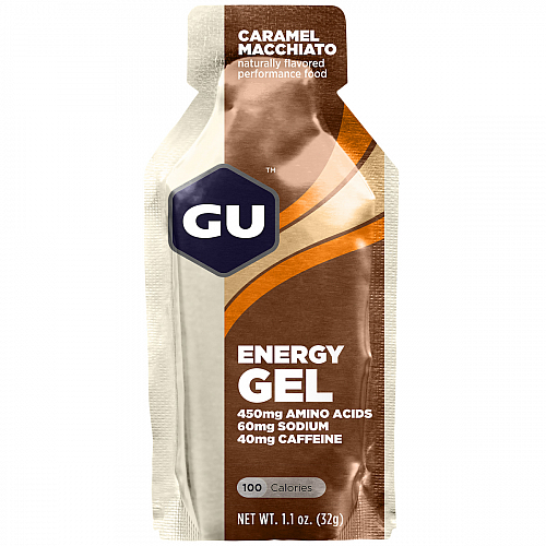 GU Energy Gel Testpaket Caramel Macchiato