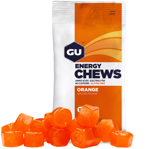 GU Energy Chews Orange Beutel