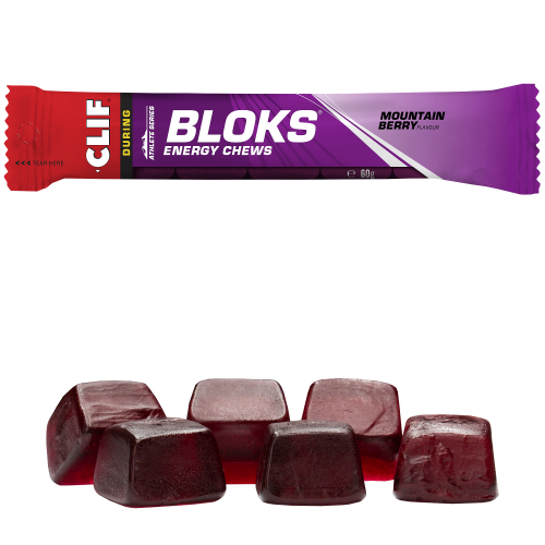 CLIF Bloks Energy Chews Fruchtgummi Mountain Berry