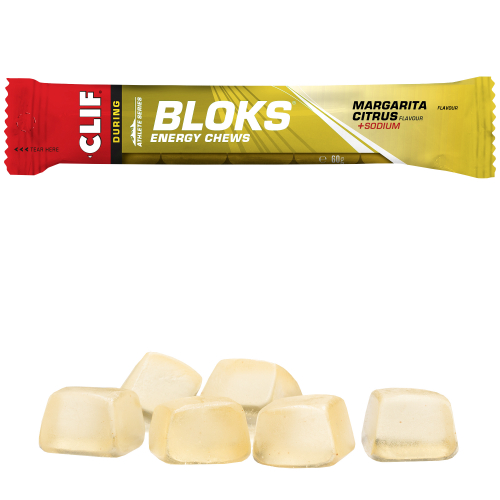 CLIF Bloks Energy Chews Fruchtgummi Margarita Zitrus