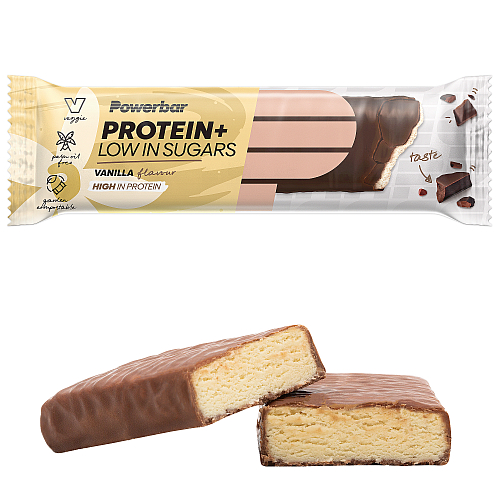 Vanilla Protein Plus Low Sugar 35g Proteinriegel Powerbar