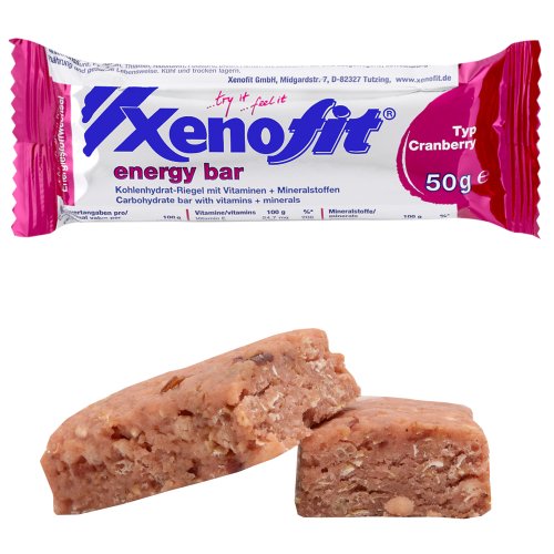 Cranberry Energy Bar Xenofit