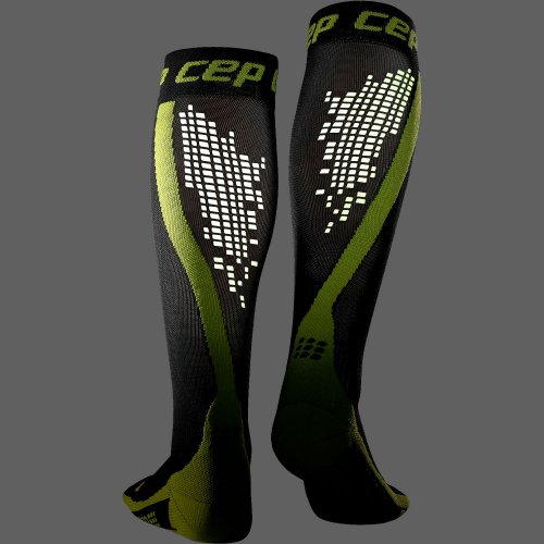 CEP Run Nighttech Compression Socks Herren | Green - Bild 2