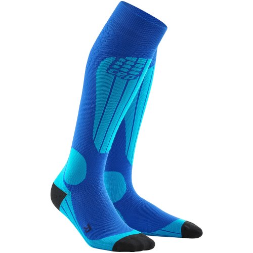 CEP Ski Thermo Compression Socks Herren | Blue Azur