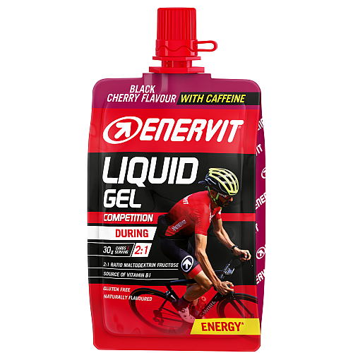 Enervit Energy Liquid Gel Black Cherry (60 ml) 