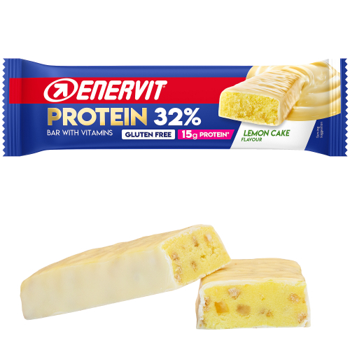 Lemon Cake Protein Bar 32% Glutenfrei Enervit