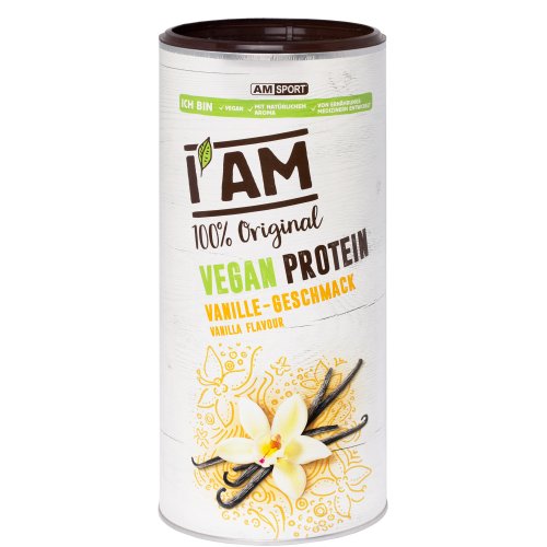 AM Sport I'AM Vegan Protein Vanille 450 g Dose