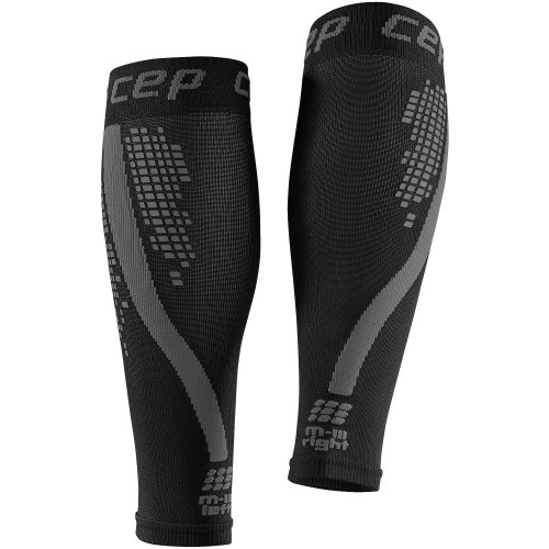 CEP Nighttech Compression Calf Sleeves Damen | Black Grey - Bild 1