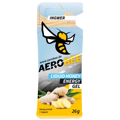 Aerobee Liquid Energy Gel Honig + Ingwer 26 g