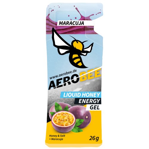 Aerobee Liquid Energy Gel Honig + Maracuja 26 g