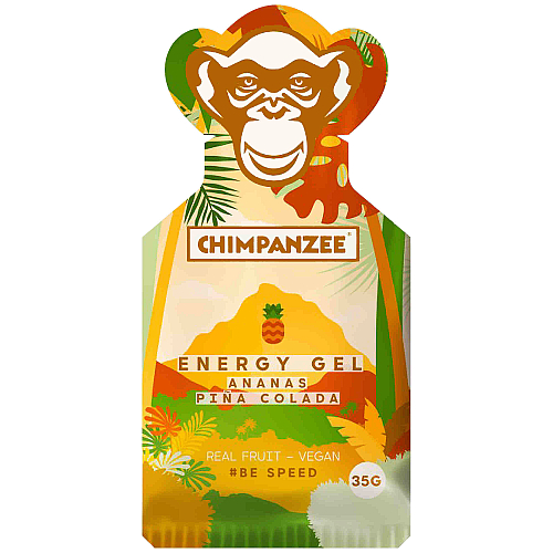 Chimpanzee Energiegel Testpaket Ananas-Pina Colada (Pineapple-Pina-Colada)