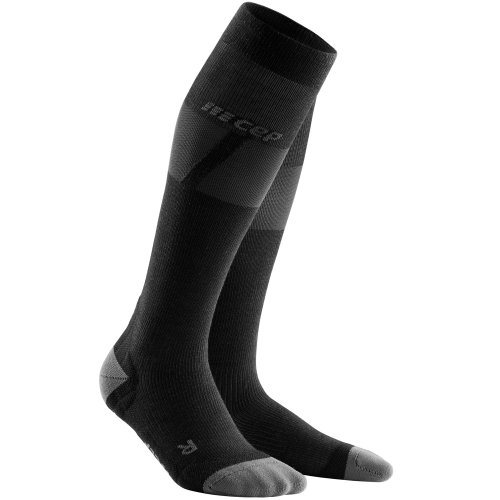 CEP Ski Ultralight Compression Socks Herren | Black Dark Grey