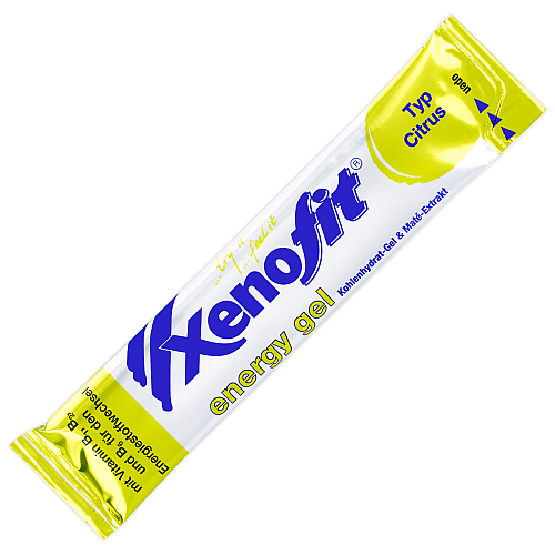 XENOFIT Energy Gel Citrus Testpaket