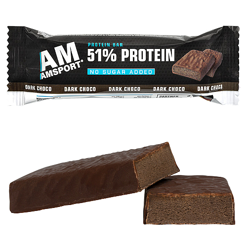 High Protein 51% Schokolade 50 g Riegel AM Sport