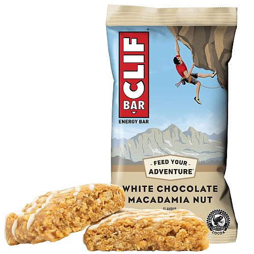 CLIF Bar Energy Riegel Testpaket White Choco Macadamia