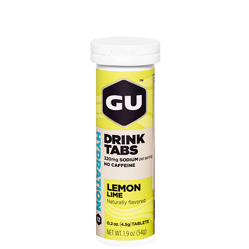 GU Hydration Drink Tabs Lemon Elektrolyte-Testpaket