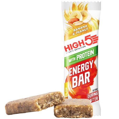 HIGH5 Energy Bar mit Protein Banane-Erdnuss unverpackt, 50 g