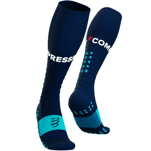 COMPRESSPORT Compression Run Full Socks | Blue