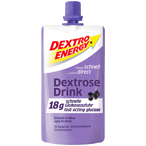 DEXTRO ENERGY Dextrose Drink Schwarze Johannisbeere