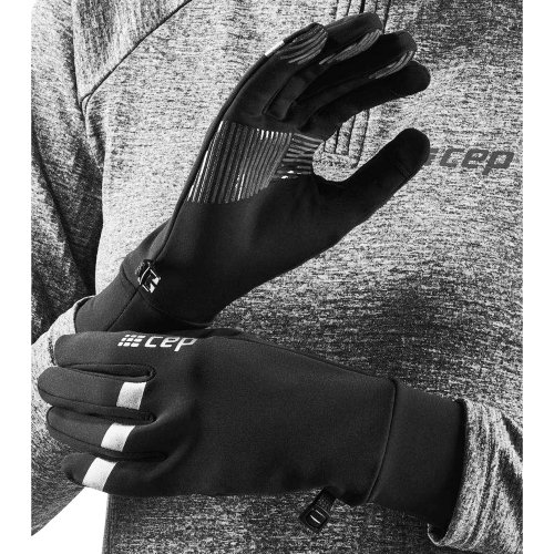 CEP Winter Run Gloves Black