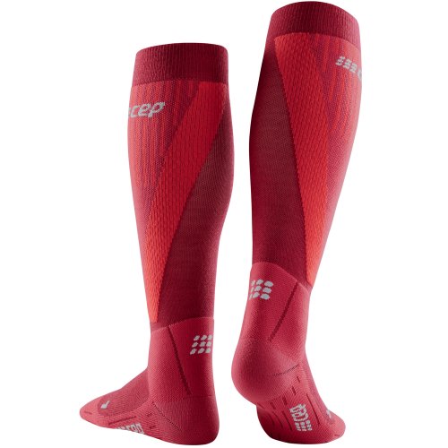 CEP Ski Touring Compression Socks Damen Rot