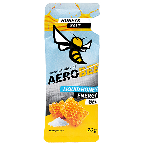 AEROBEE Liquid Energy Gel Testpaket Honey & Salt