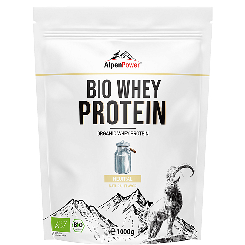 Alpenpower Whey Bio Protein 1000 g Neutral