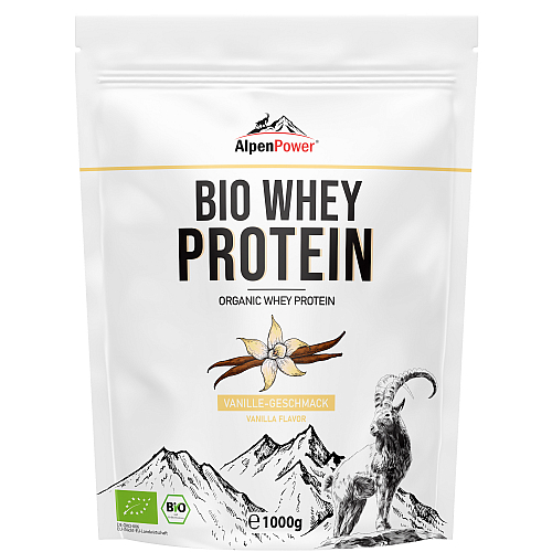 Alpenpower Whey Bio Protein 1000 g Vanille