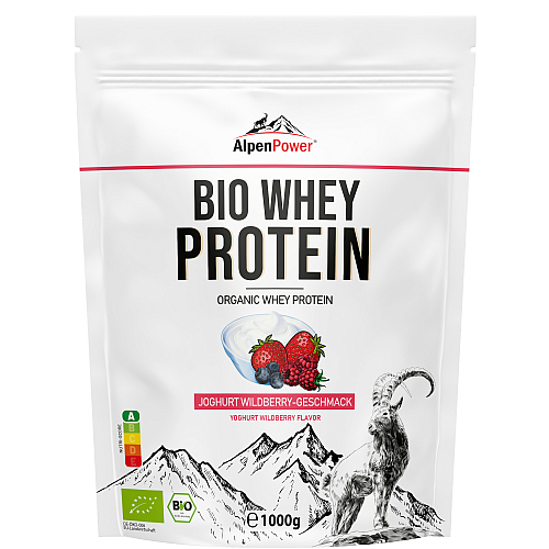 Alpenpower Whey Bio Protein 1000 g Wildberry