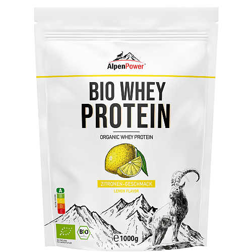 Alpenpower Whey Bio Protein 1000 g Lemon
