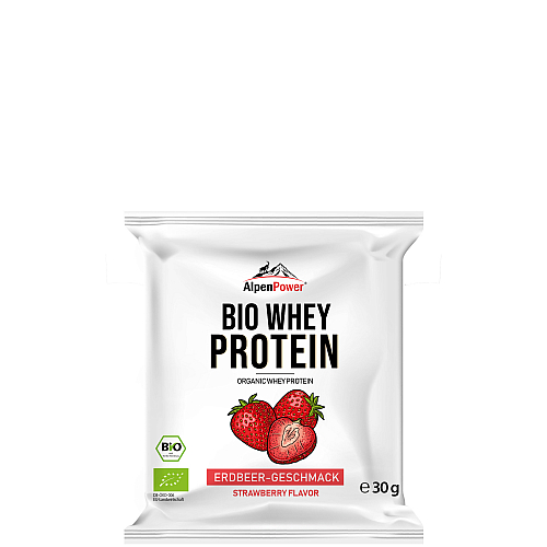 Alpenpower 30 g Whey Protein Pulver Erdbeere