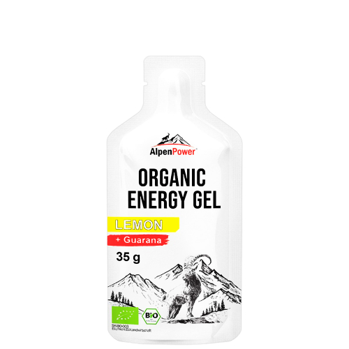 Lemon + Guarana Bio Energy Gel Alpenpower