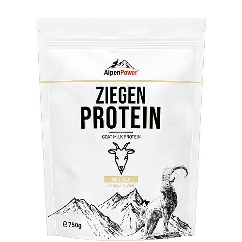 AlpenPower Ziegenprotein | Gluten- und Sojafrei